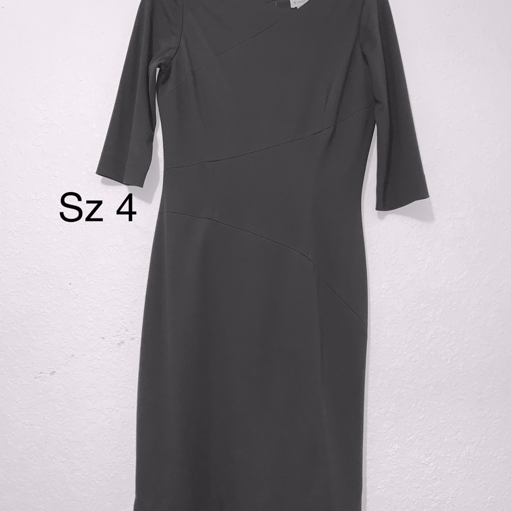 CREMIEUX dark grey sz 4 dress obo